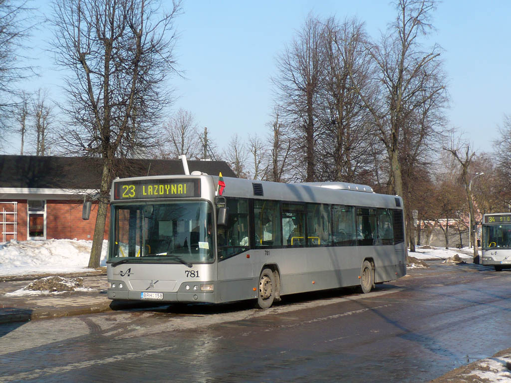 Литва, Volvo 7700 № 781