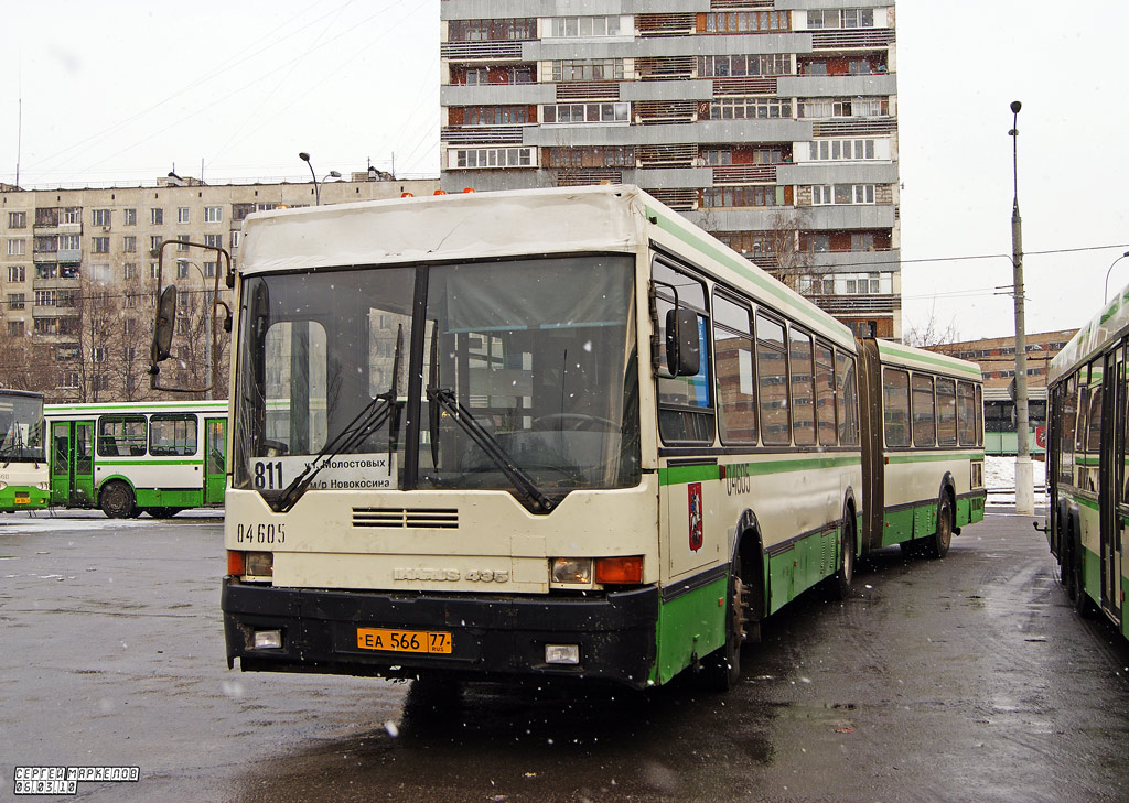 Москва, Ikarus 435.17 № 04605