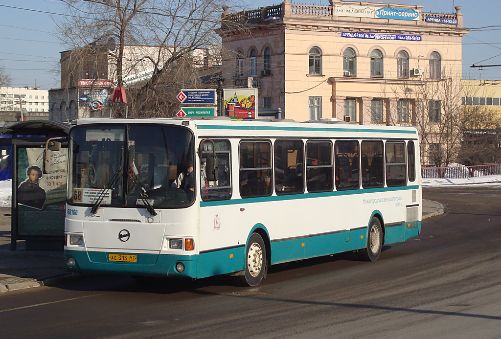 Нижегородская область, ЛиАЗ-5293.00 № 60160