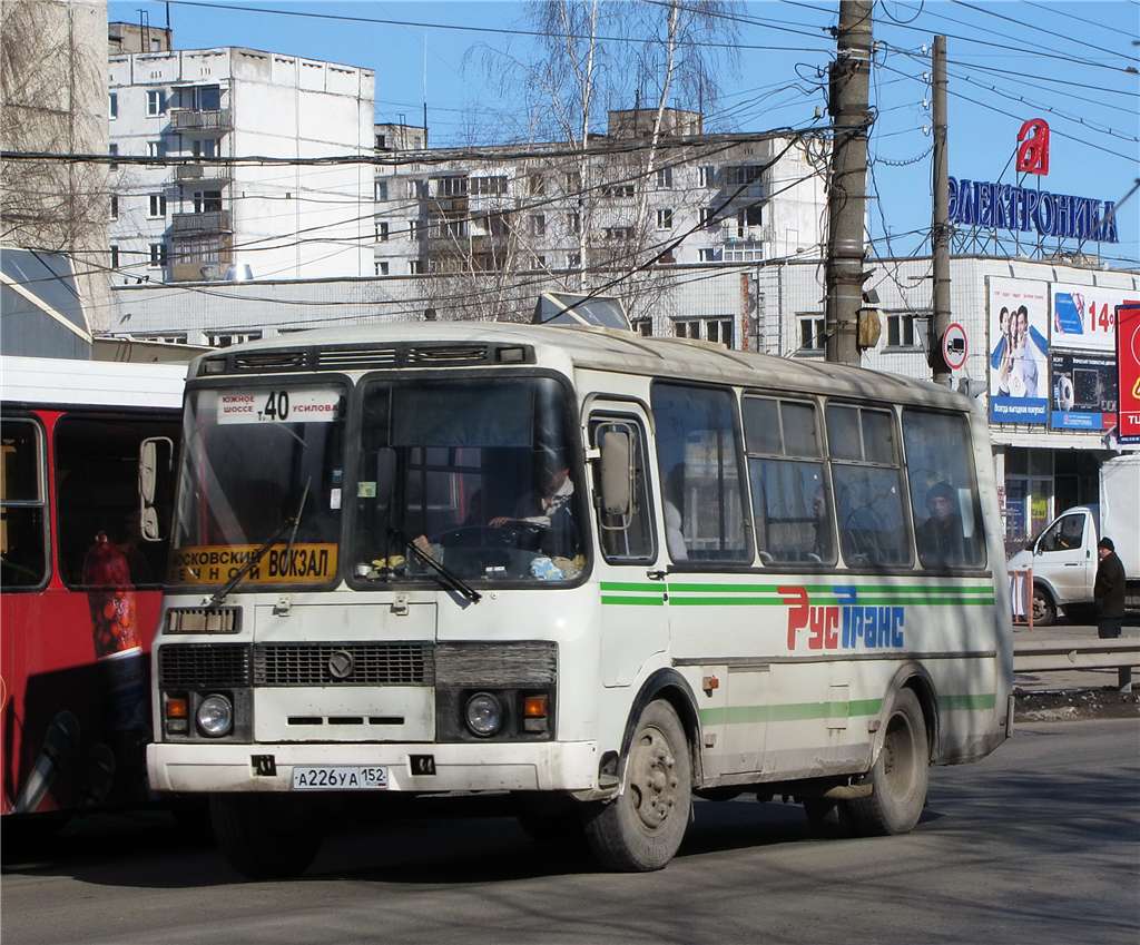 Нижегородская область, ПАЗ-32054 № А 226 УА 152