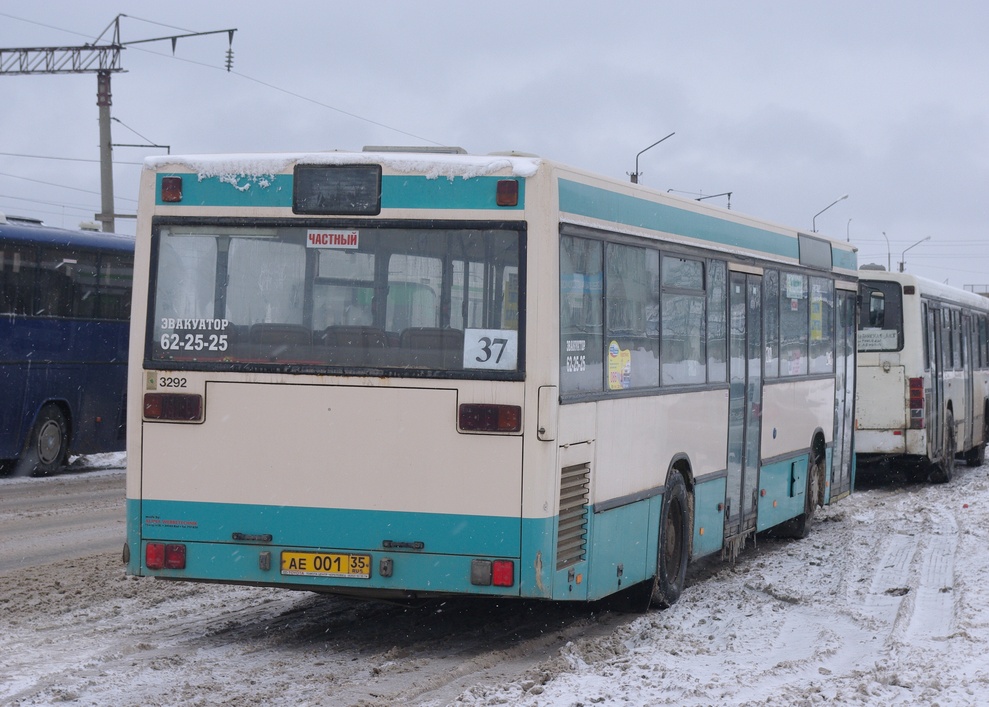 Вологодская область, Mercedes-Benz O405N № АЕ 001 35