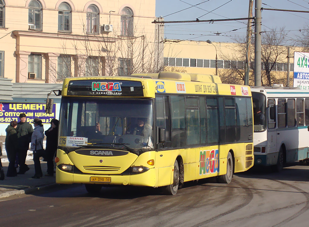 Нижегородская область, Scania OmniLink I (Скания-Питер) № АР 398 52