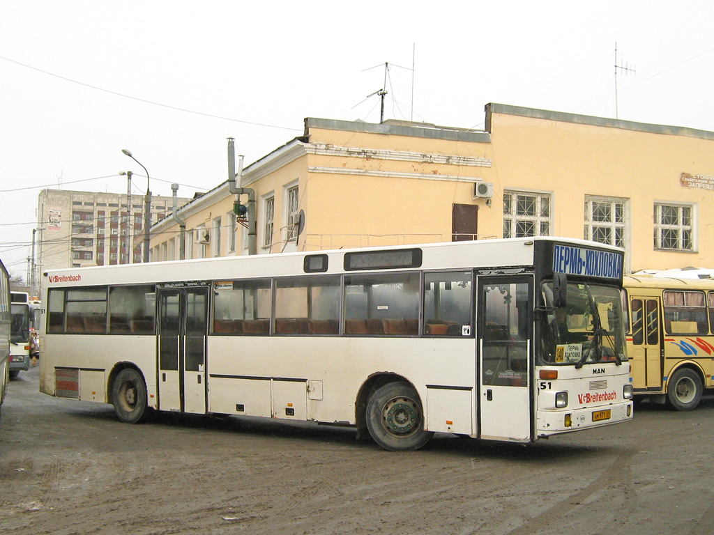 Пермский край, MAN 888 SÜ242 № АМ 971 59