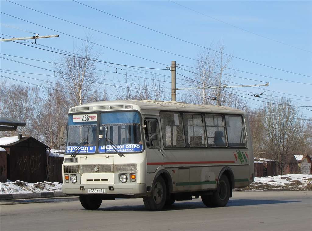 Нижегородская область, ПАЗ-32054 № Х 336 ТЕ 52