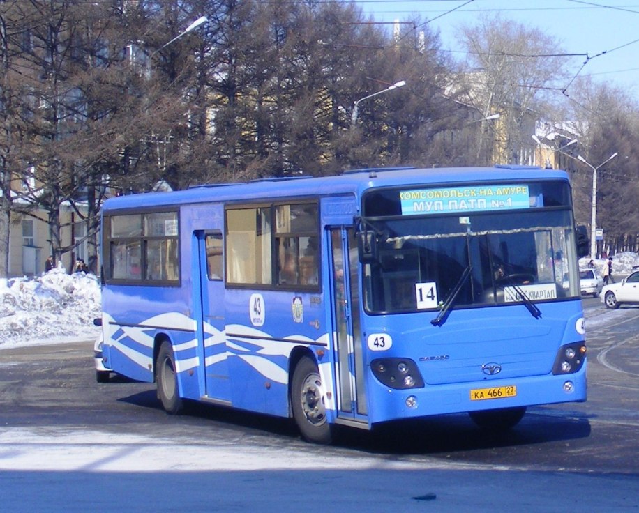 Хабаровский край, Daewoo BS106 Royal City (Ulsan) № 43