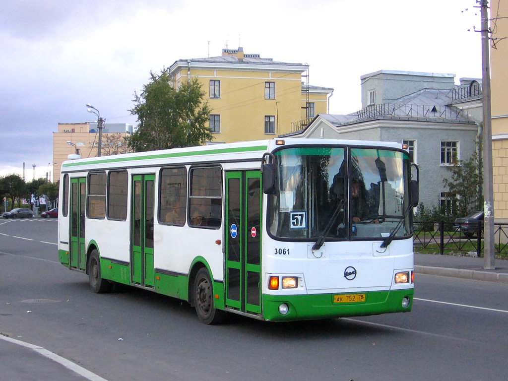 Санкт-Петербург, ЛиАЗ-5256.25 № 3061