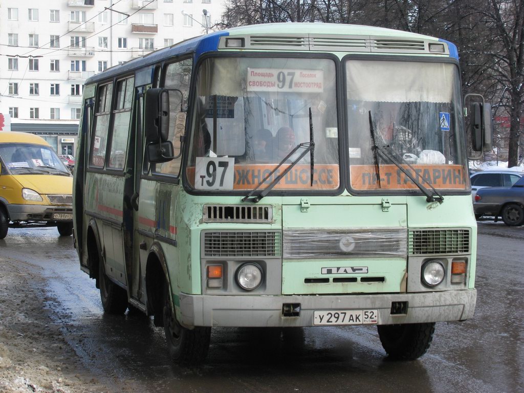 Нижегородская область, ПАЗ-32054 № У 297 АК 52