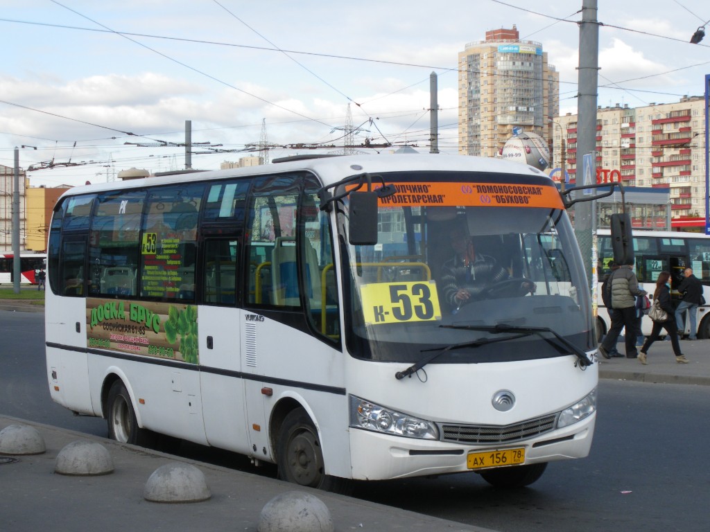 Санкт-Петербург, Yutong ZK6737D № 2159