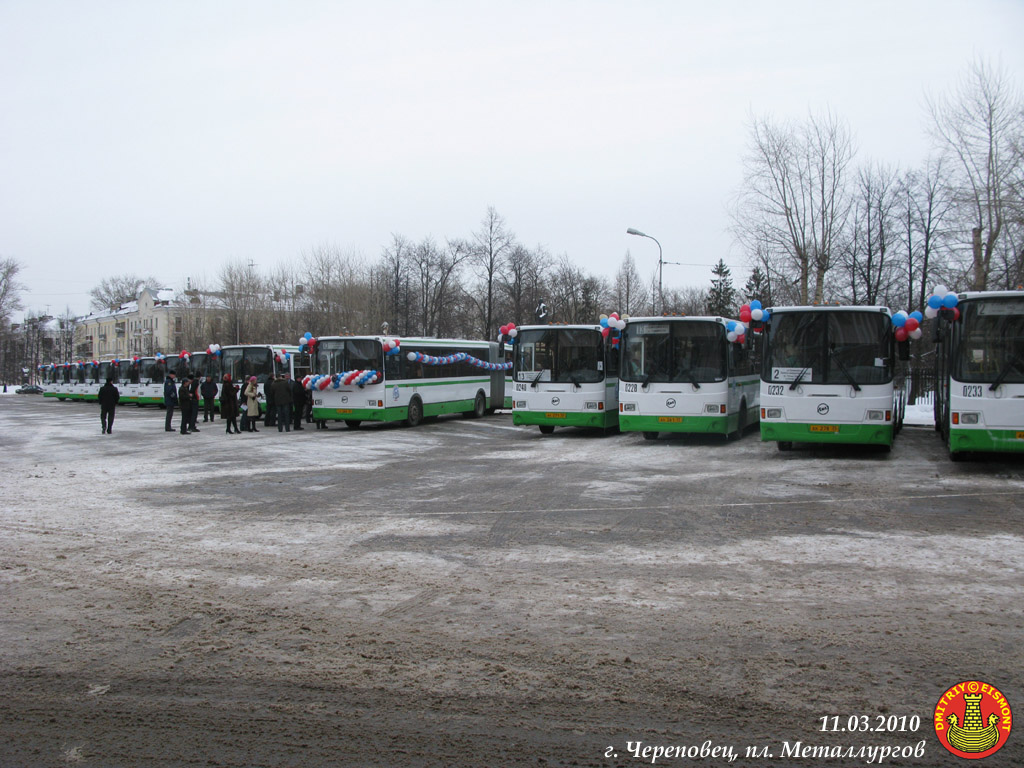 Vologdai terület — New buses