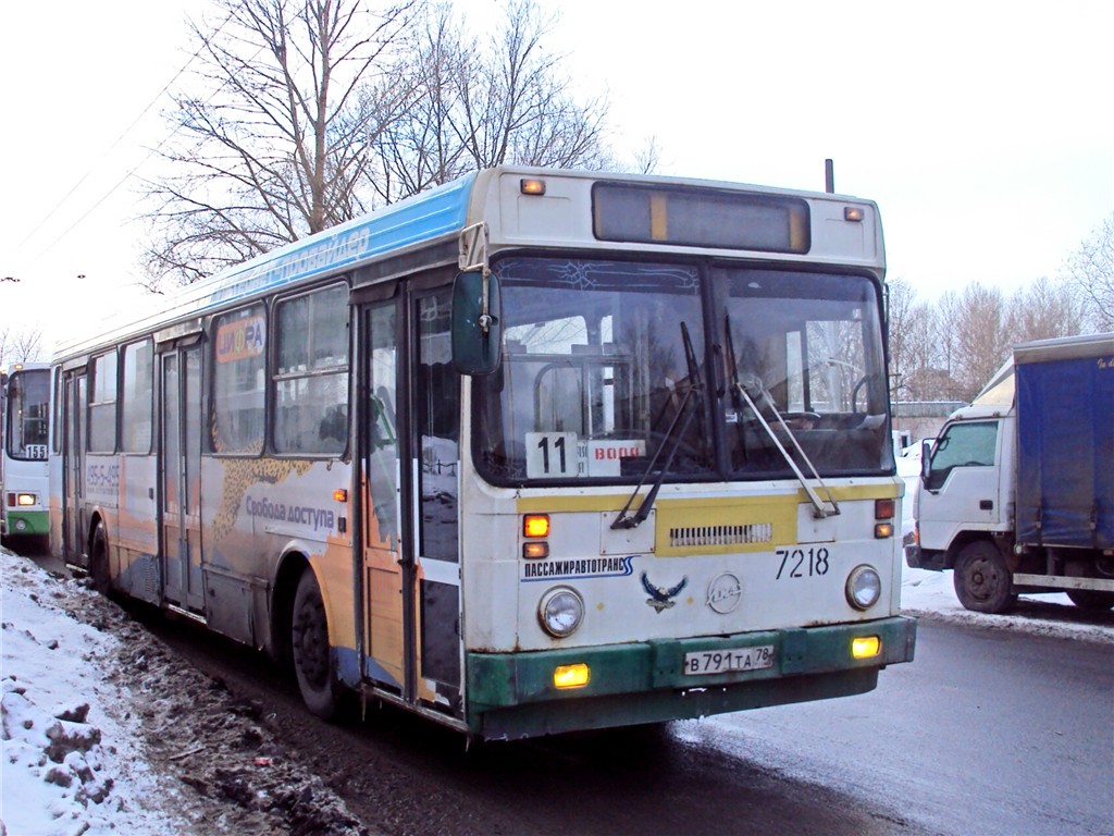 Санкт-Петербург, ЛиАЗ-5256.25 № 7218