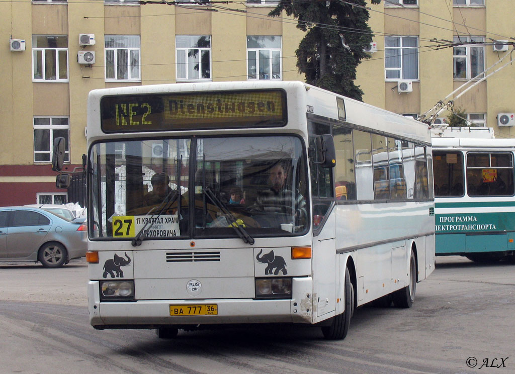 Воронежская область, Mercedes-Benz O405 № ВА 777 36