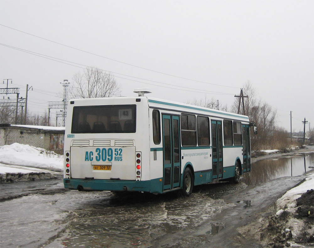 Нижегородская область, ЛиАЗ-5293.00 № 60091