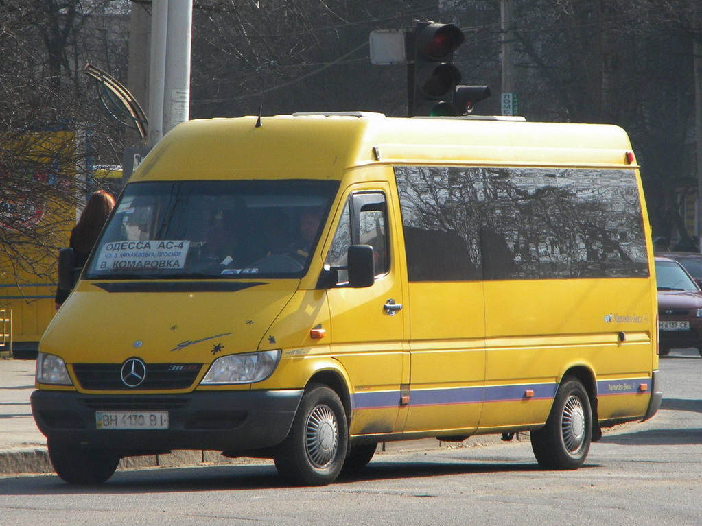 Одесская область, Mercedes-Benz Sprinter W903 311CDI № BH 4130 BI