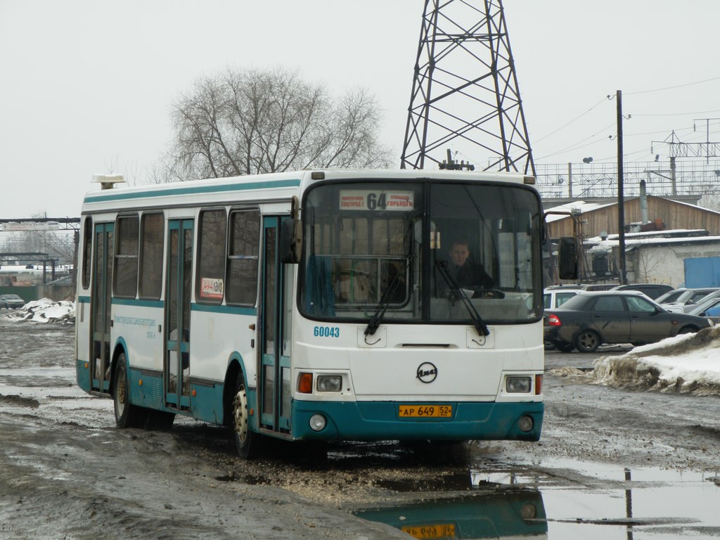 Нижегородская область, ЛиАЗ-5256.26 № 60043