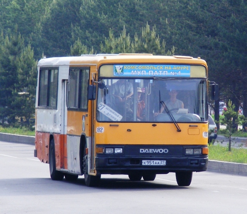 Хабаровский край, Daewoo BS106 Royal City (Busan) № 182