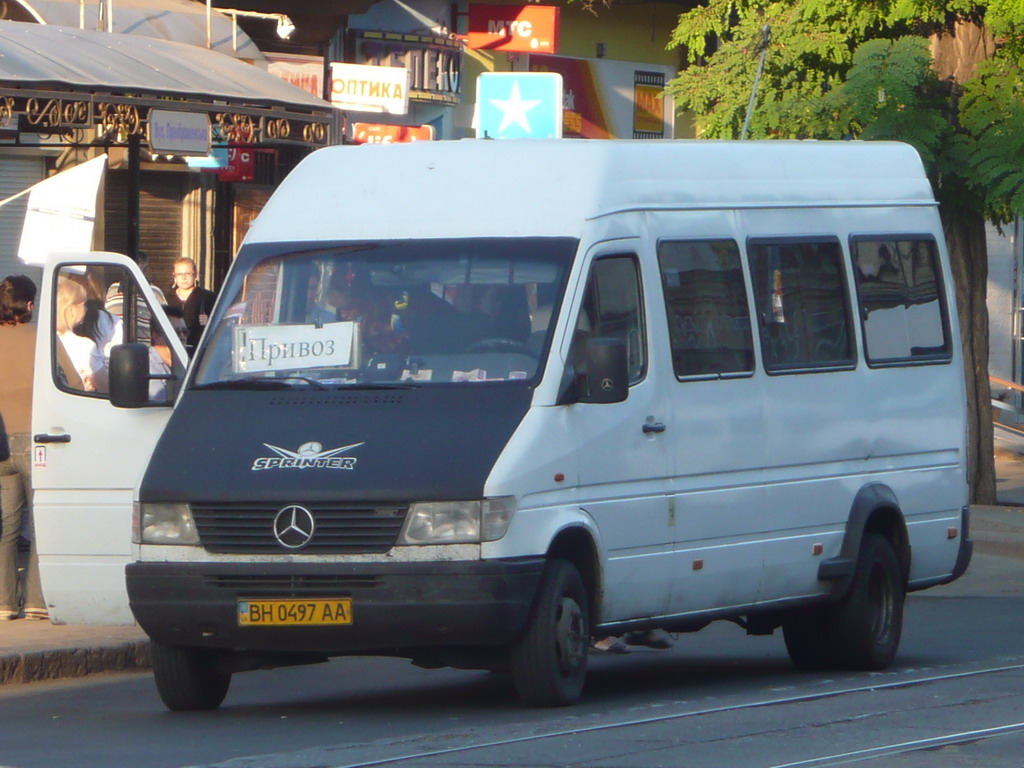 Одесская область, Mercedes-Benz Sprinter W904 412D № BH 0497 AA