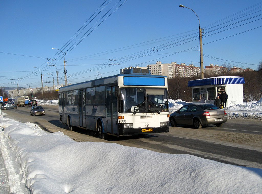 Murmansk region, Mercedes-Benz O405 # 2000