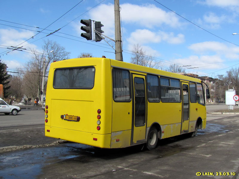 Полтавская область, Богдан А09202 (ЛуАЗ) № BI 0880 AA