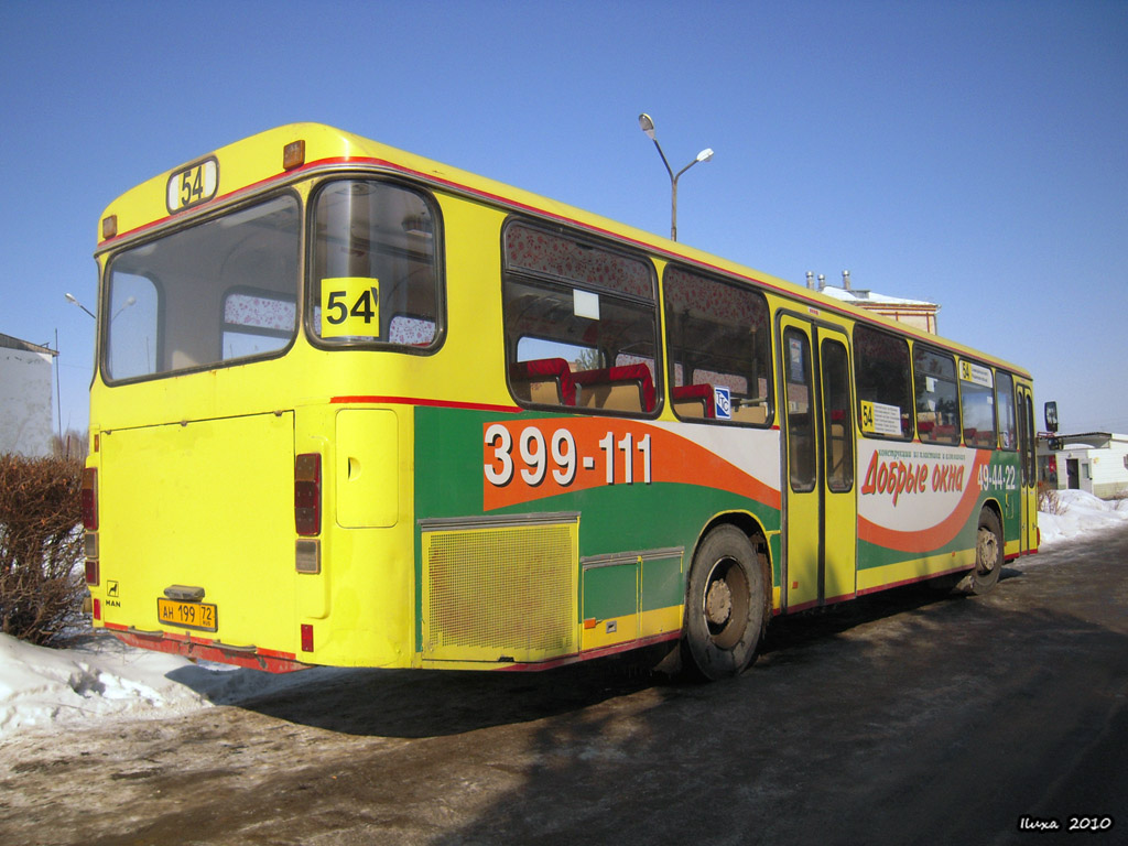 Тюменская область, MAN 193/789 SÜ240 № АН 199 72