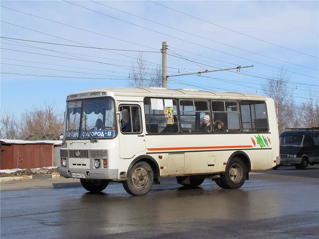 Нижегородская область, ПАЗ-32054 № А 436 ММ 152
