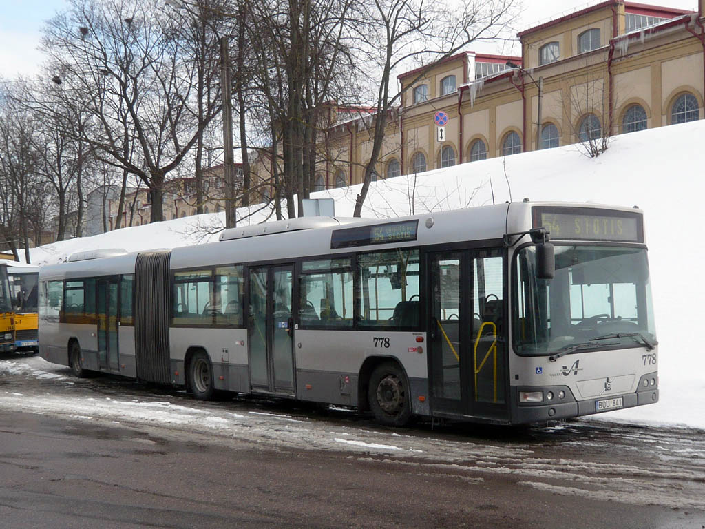 Литва, Volvo 7700A № 778