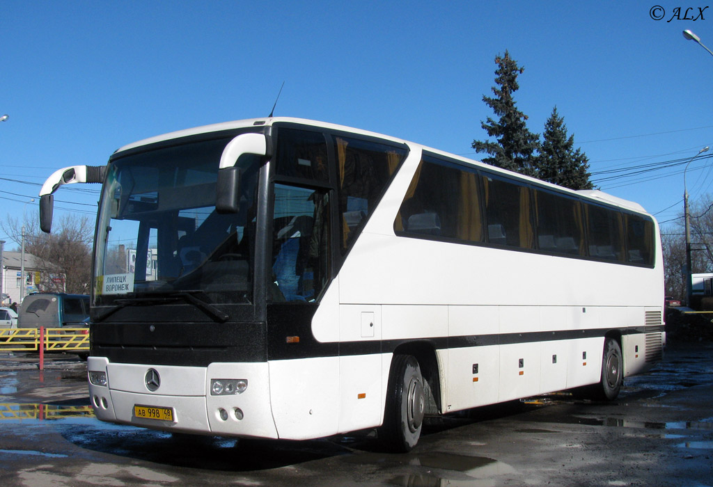 Липецкая область, Mercedes-Benz O350-15RHD Tourismo № АВ 998 48