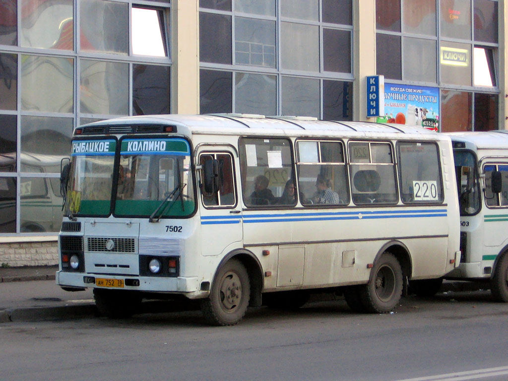 Санкт-Петербург, ПАЗ-32053 № 7502