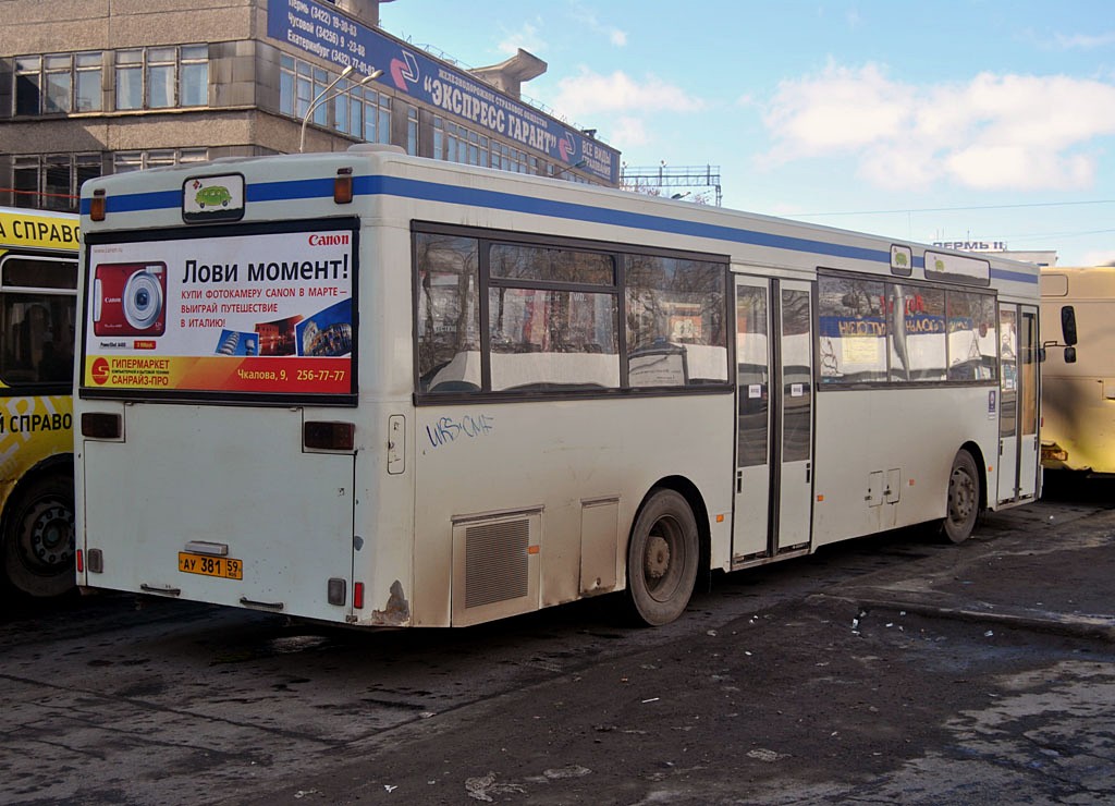 Пермский край, MAN 791 SL202 № АУ 381 59