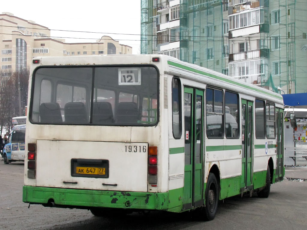 Москва, ЛиАЗ-5256.00 № 19316