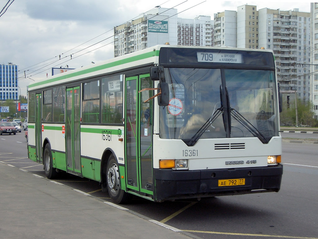 Москва, Ikarus 415.33 № 16361