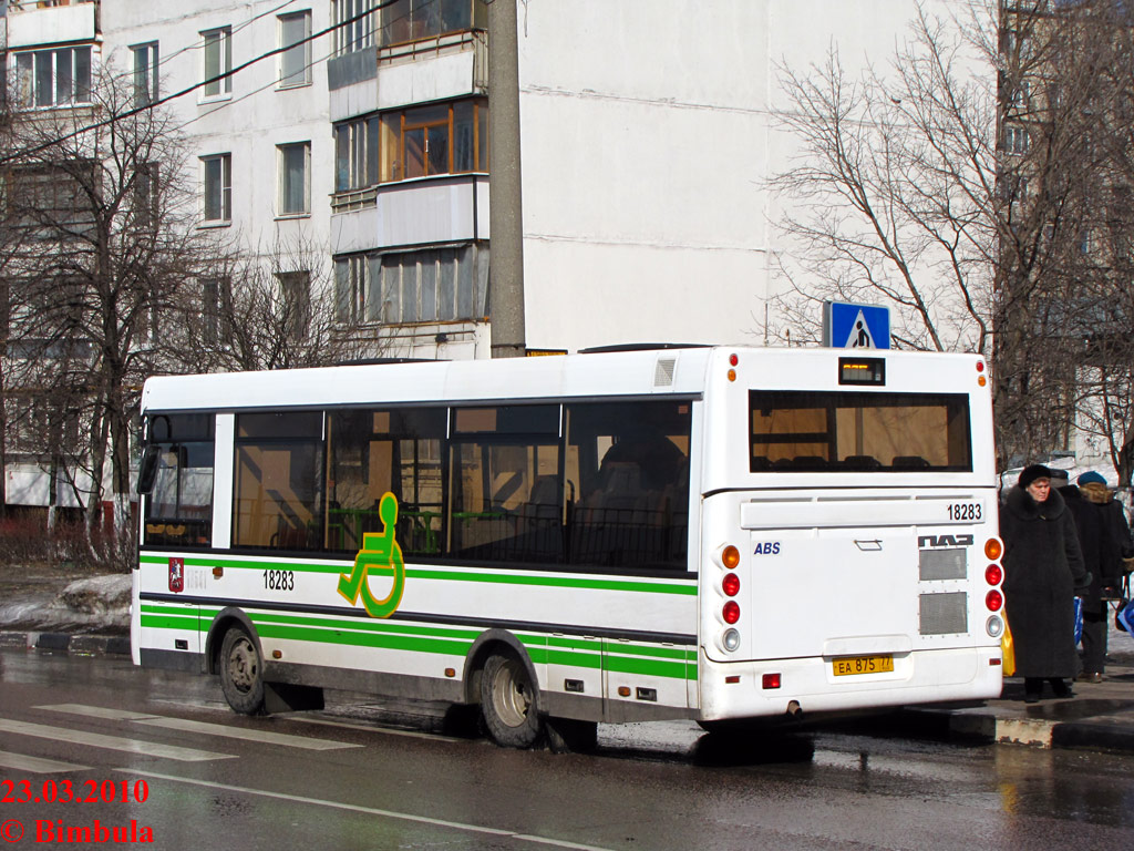 Москва, ПАЗ-3237-01 № 18283