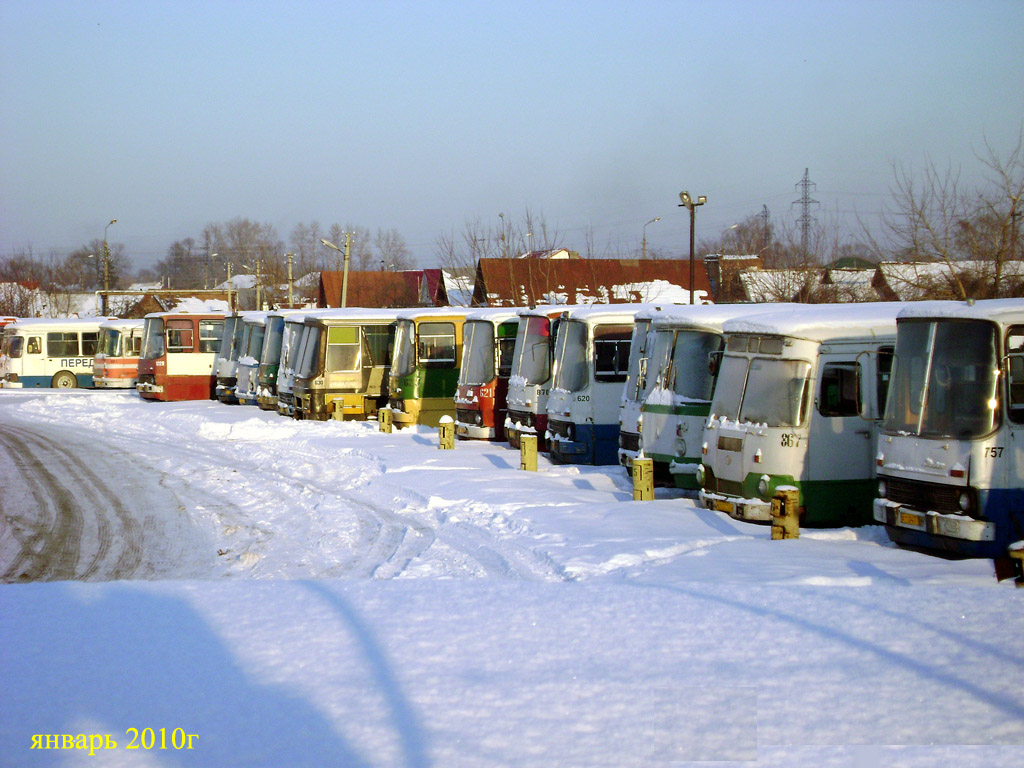 Penza region, LiAZ-677M Nr. 3363; Penza region, LAZ-699R Nr. 609; Penza region, Ikarus 280.64 Nr. 1221; Penza region, MAN 197/597 SR**0 Nr. 630; Penza region, Ikarus 280.03 Nr. 622; Penza region, Ikarus 280.03 Nr. 620; Penza region, LAZ-695N Nr. 506; Penza region, LiAZ-677M Nr. 867; Penza region, Ikarus 280.03 Nr. 757; Penza region — ATP