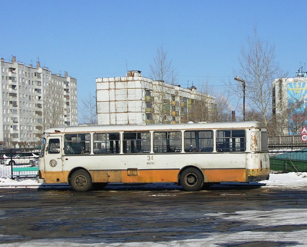Хабаровский край, ЛиАЗ-677М № 34