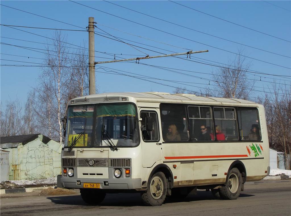 Нижегородская область, ПАЗ-32054 № АН 148 52