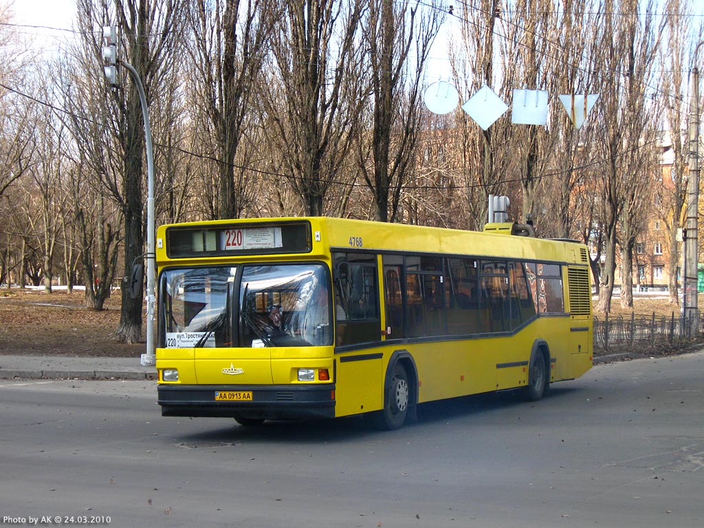 Kijevas, MAZ-103.076 Nr. 4768