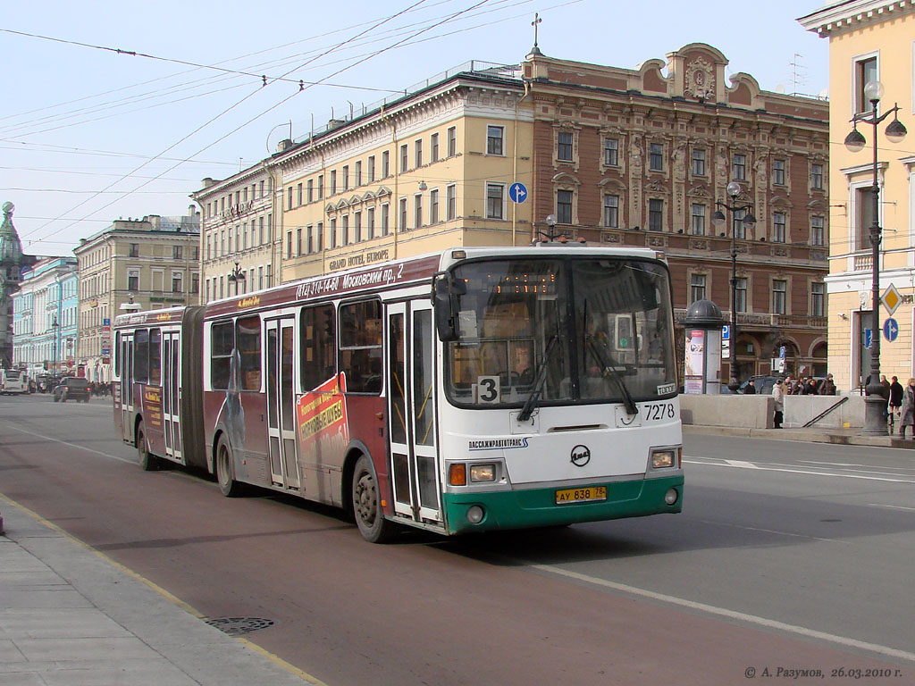 Sankt Peterburgas, LiAZ-6212.00 Nr. 7278