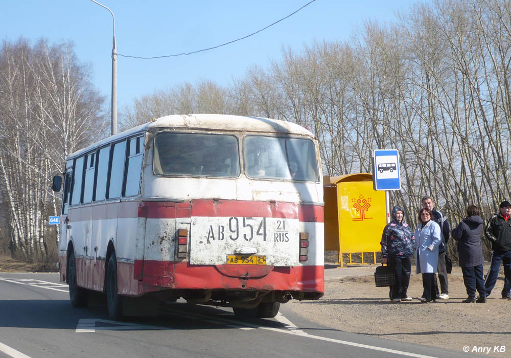 Чувашия, ЛАЗ-695Н № 2201