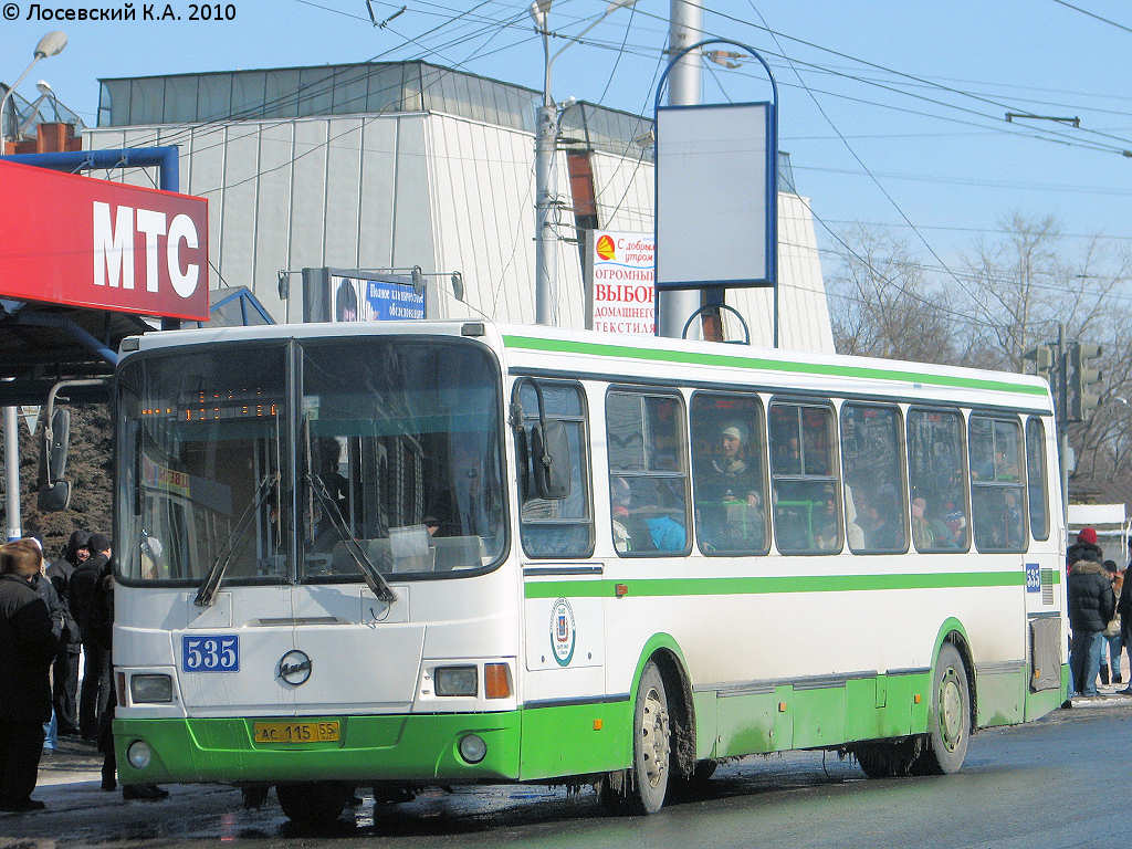 Omsk region, LiAZ-5256.45 Nr. 535