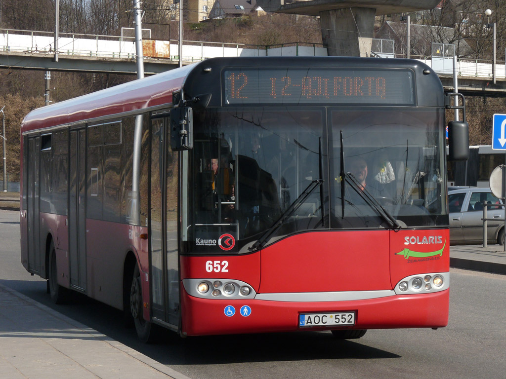 Литва, Solaris Urbino II 12 № 652