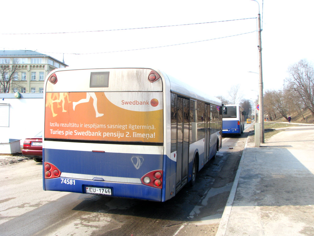 Латвия, Solaris Urbino II 12 № 74581