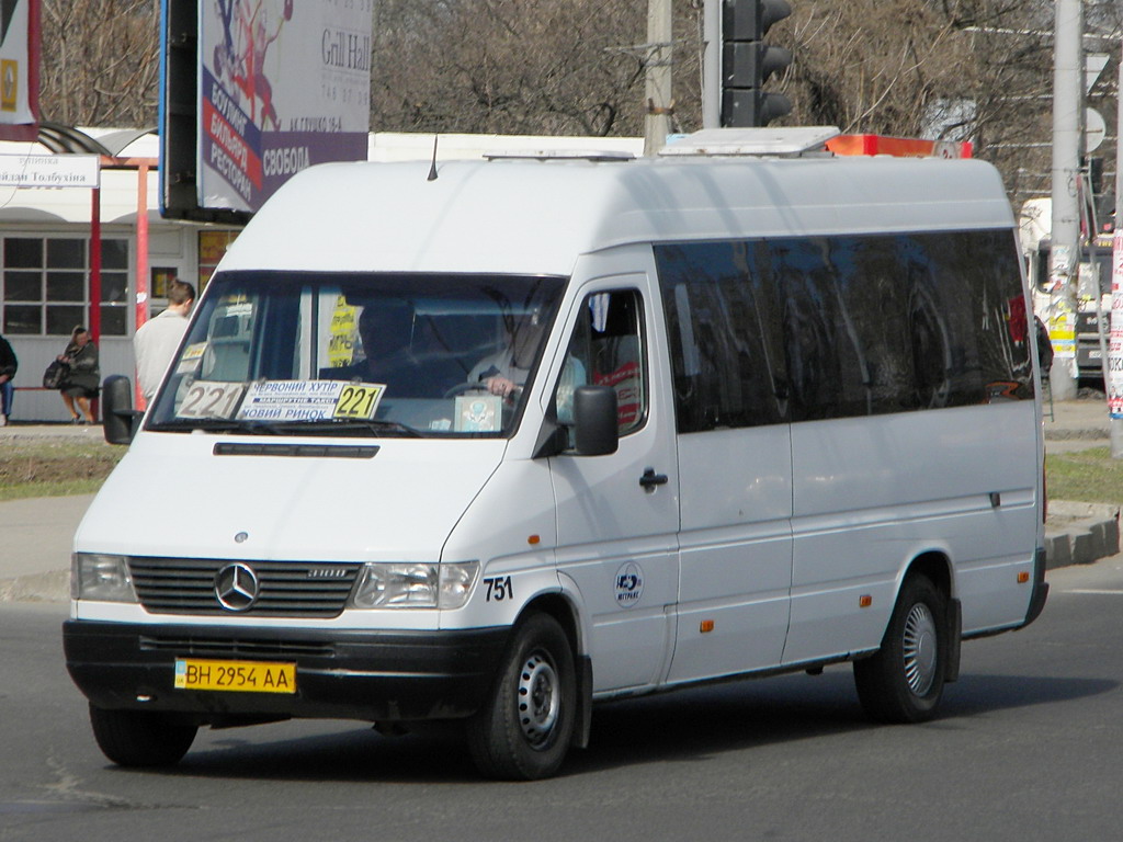 Одесская область, Mercedes-Benz Sprinter W903 310D № 751