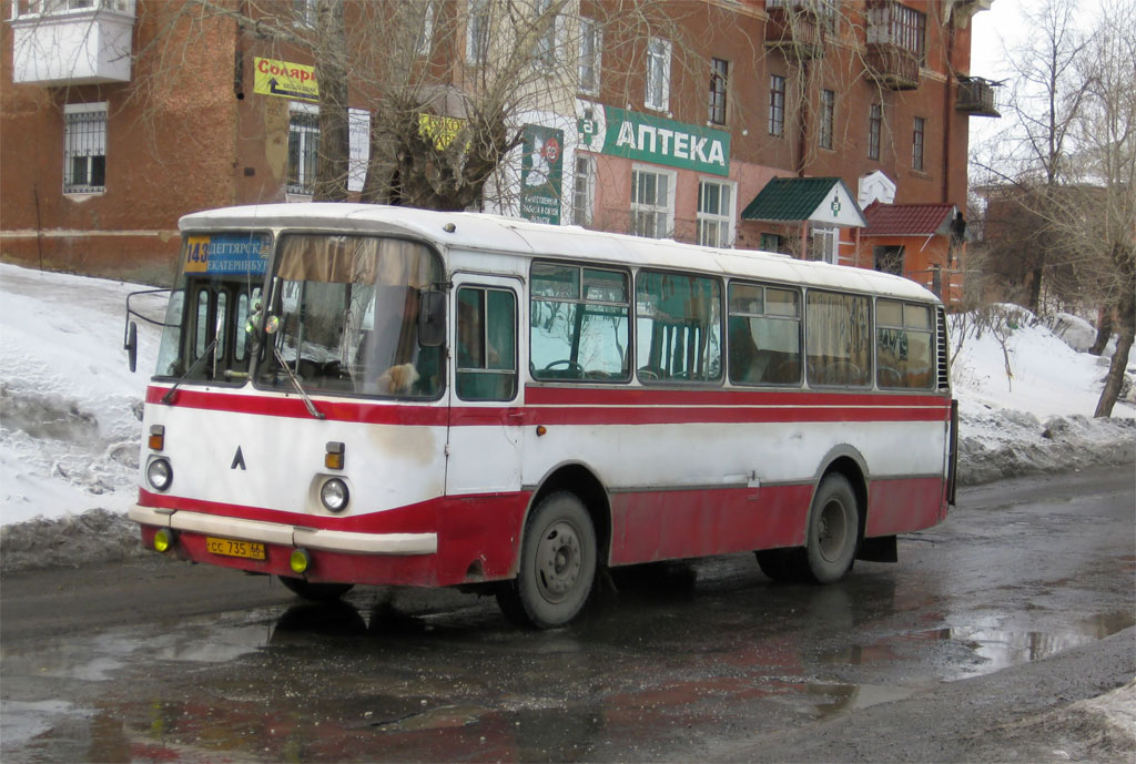 Свердловская область, ЛАЗ-695Н № СС 735 66