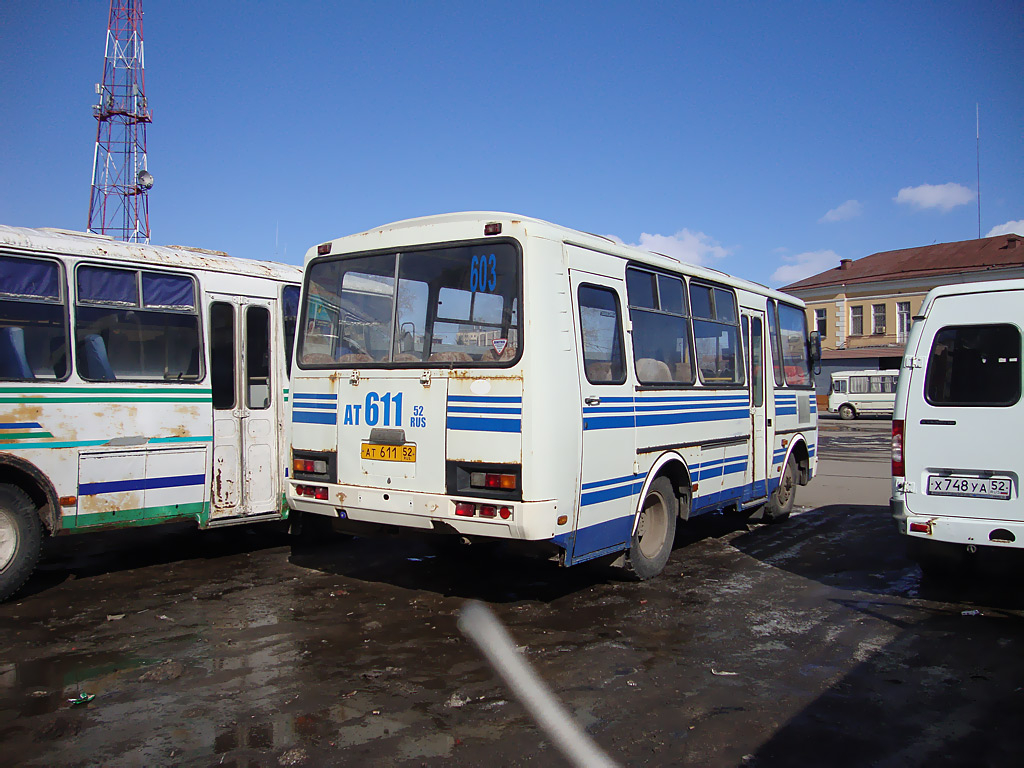 Нижегородская область, ПАЗ-32053 № АТ 611 52