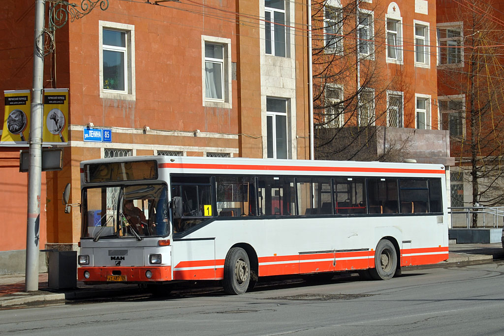 Пермский край, MAN 791 SL202 № АТ 487 59