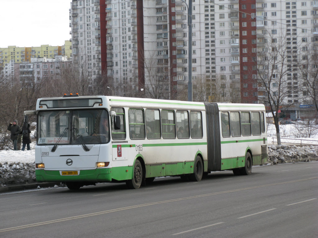 Москва, ЛиАЗ-6212.01 № 01183