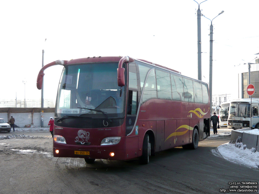 Челябинская область, Golden Dragon XML6129E1A Grand Cruiser № ВО 053 74