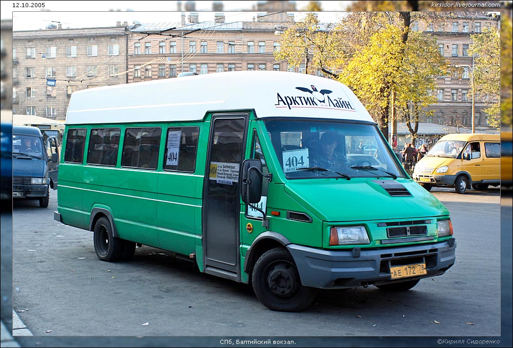 Санкт-Петербург, IVECO TurboDaily A45-12 № АЕ 172 78