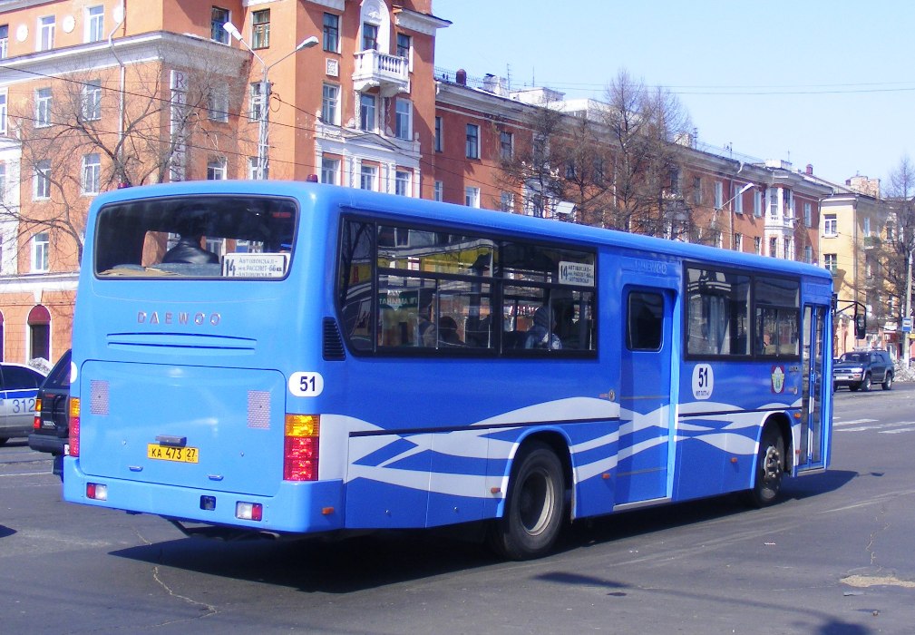 Хабаровский край, Daewoo BS106 Royal City (Ulsan) № 51