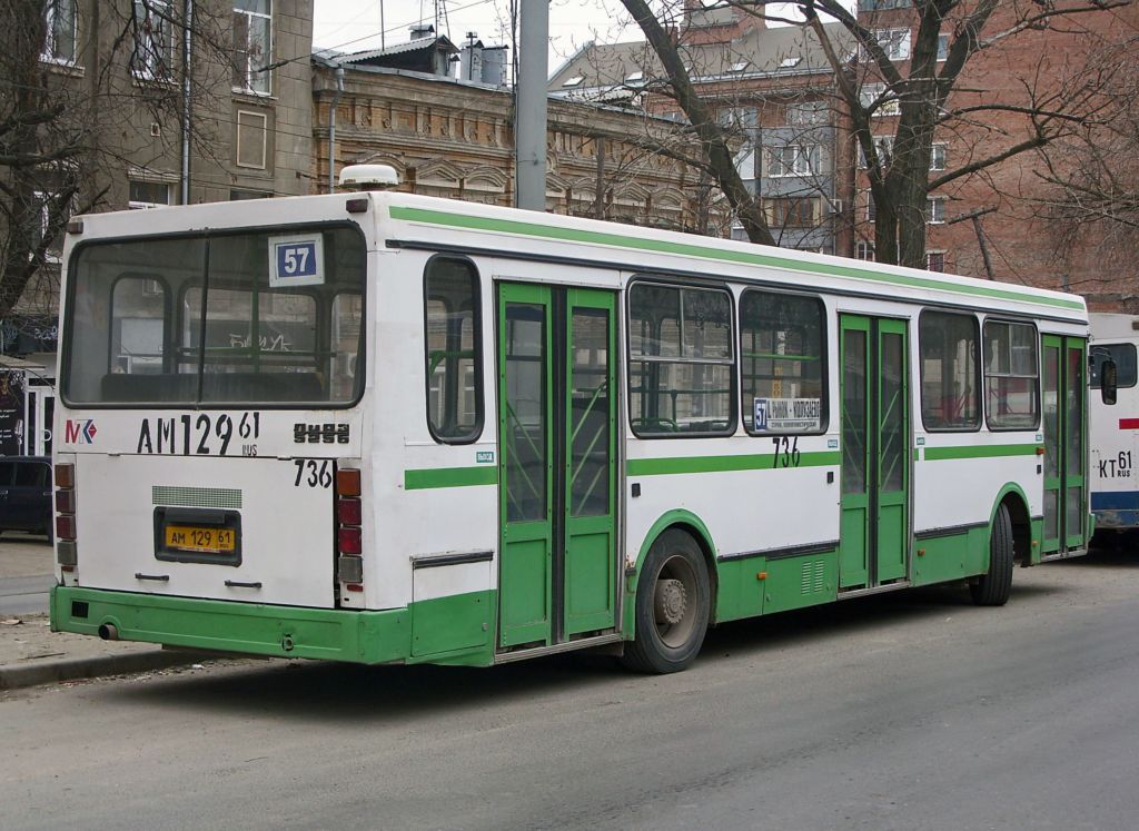 Rostov region, LiAZ-5256.25 Nr. 736