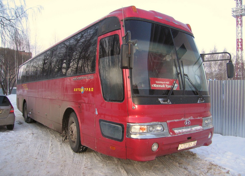 Оренбургская область, Hyundai AeroQueen Hi-Class № О 701 ЕС 56